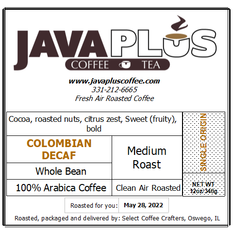 Colombian Supremo Single Origin DECAF